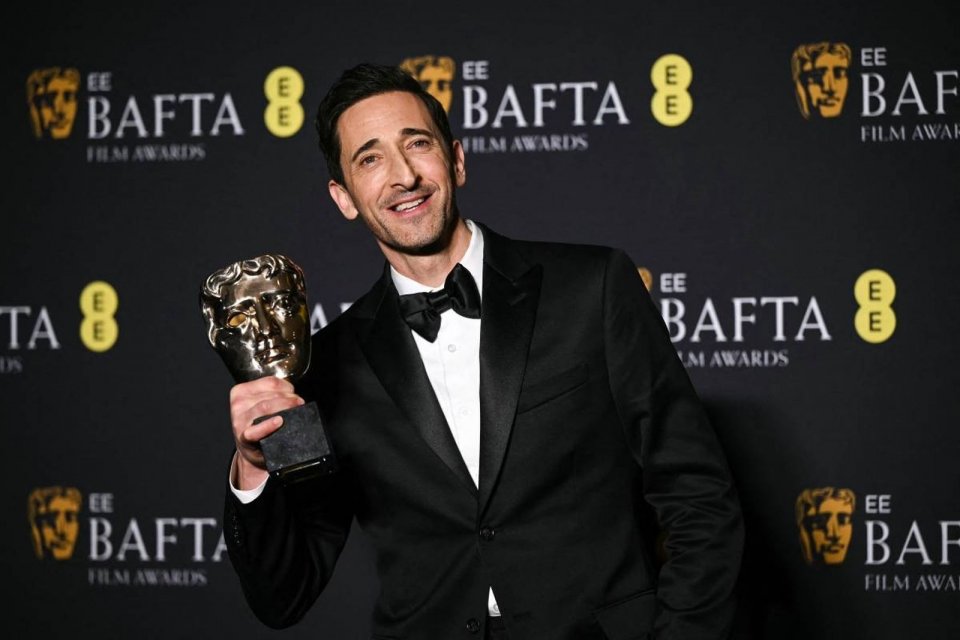 The Brutalist Adrien Brody Bafta 2025