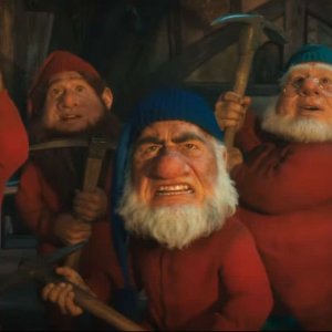 Biancaneve: un'immagine ravvicinata dei Nani