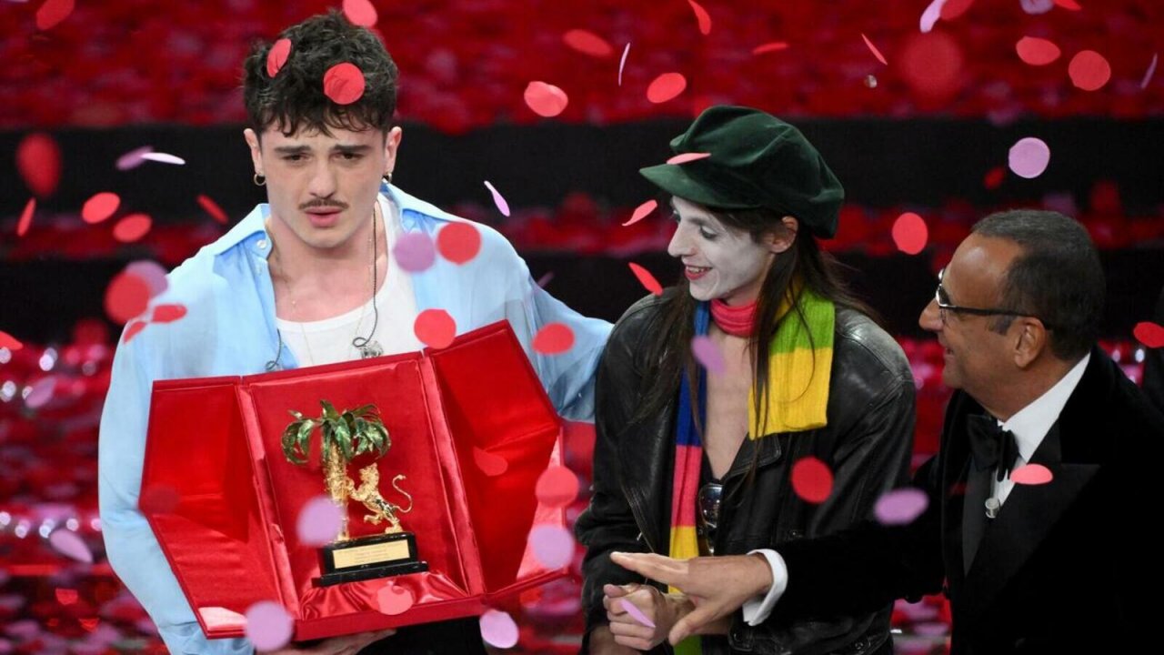 Olly e Lucio Corsi a Sanremo 2025