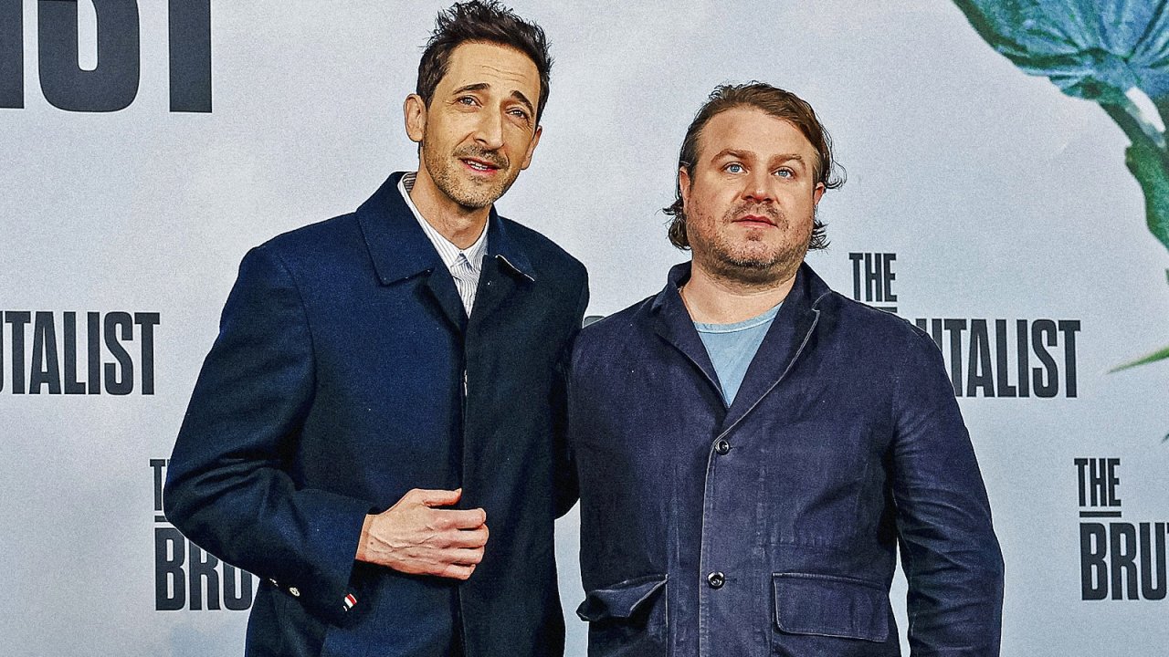 Brady Corbet sul palco dei BAFTA