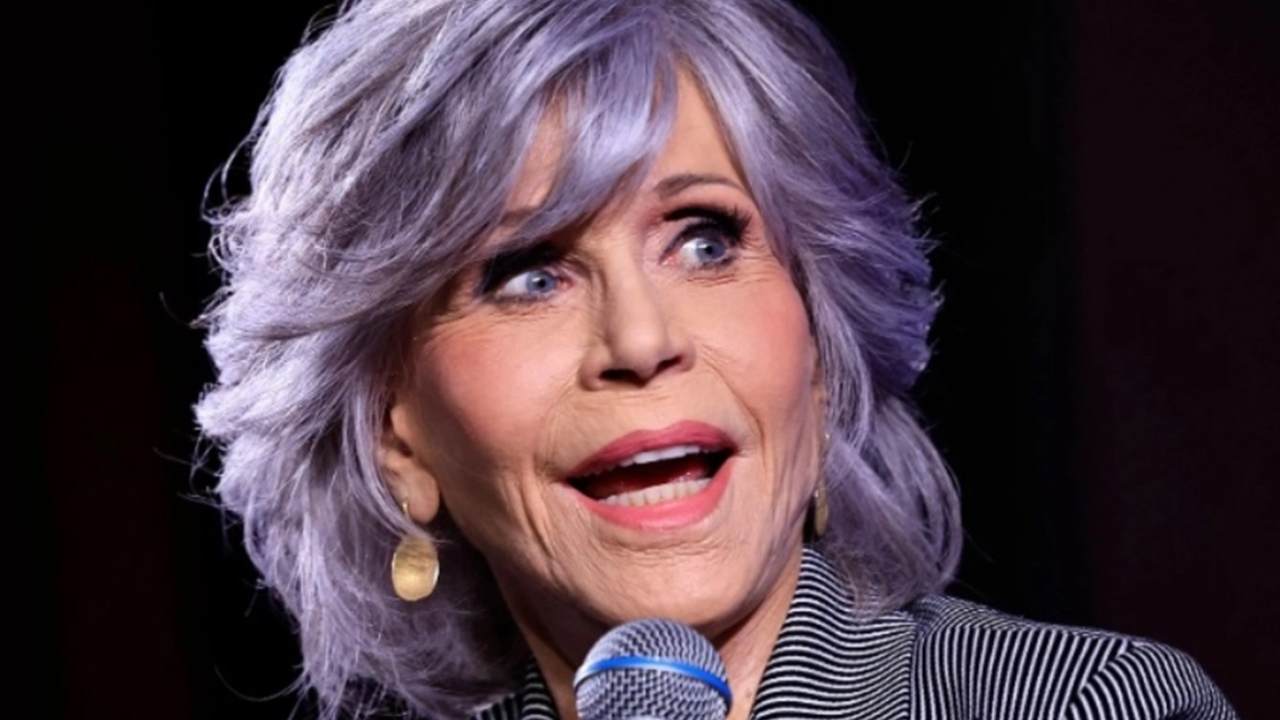 Primissimo piano di Jane Fonda