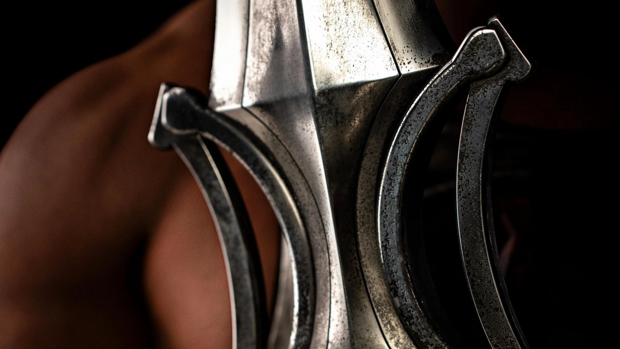 Un dettaglio del poster di Masters of the Universe