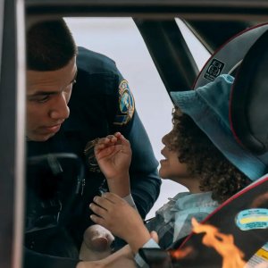 On Call - Di pattuglia: una scena della serie