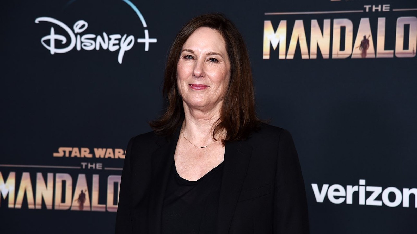 Kathleen Kennedy alla premiere di The Mandalorian