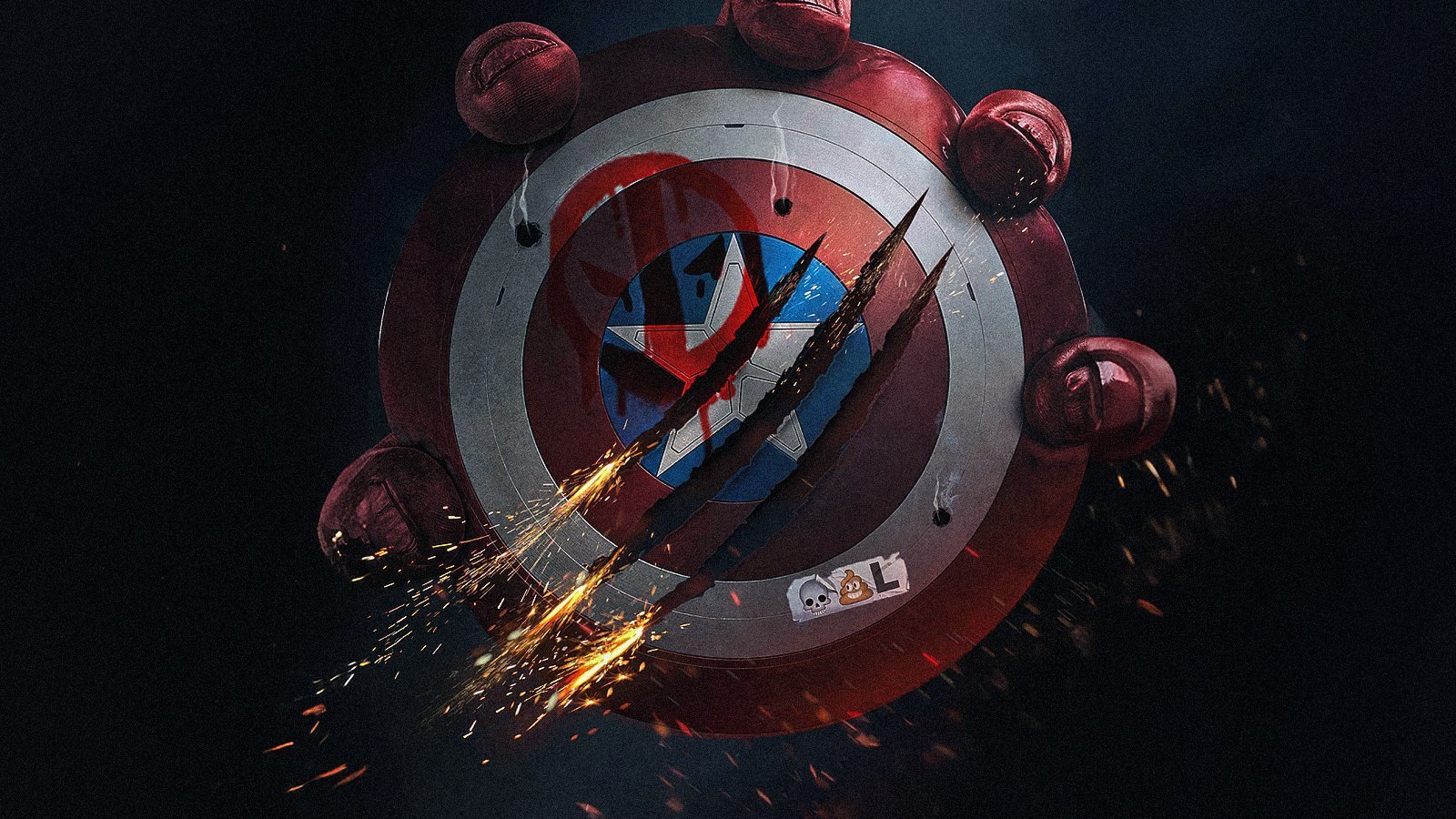 Poster di Captain America: Brave New World.