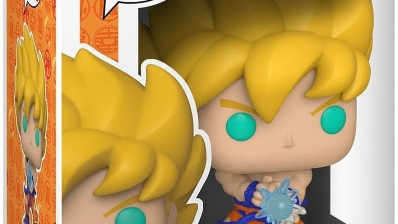 Il  Funko POP di Goku Super Sayan con Kamehameha