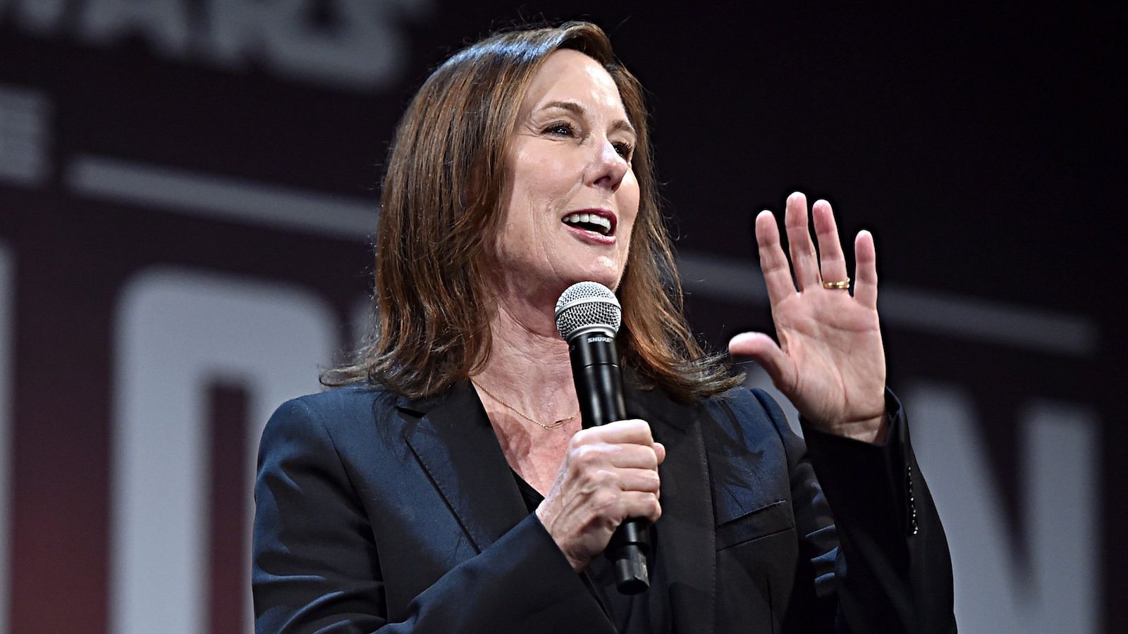 Kathleen Kennedy sul palco