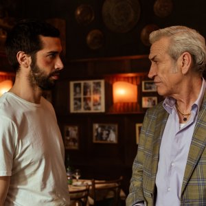 La città proibita: Marco Giallini con Enrico Borello in una scena