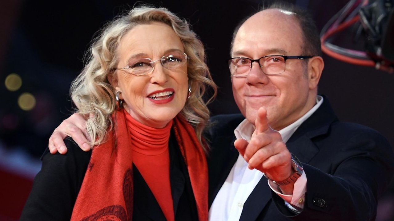 Eleonora Giorgi e Carlo Verdone sul red carpet