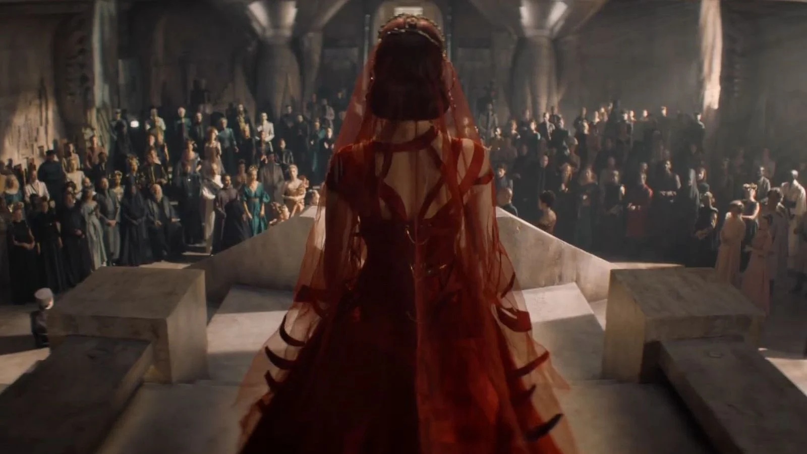 Immagine da una scena di Dune: Prophecy.