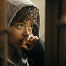 Prime Target. Quintessa Swindell in una scena del finale.