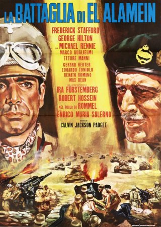 Locandina di La battaglia di El Alamein