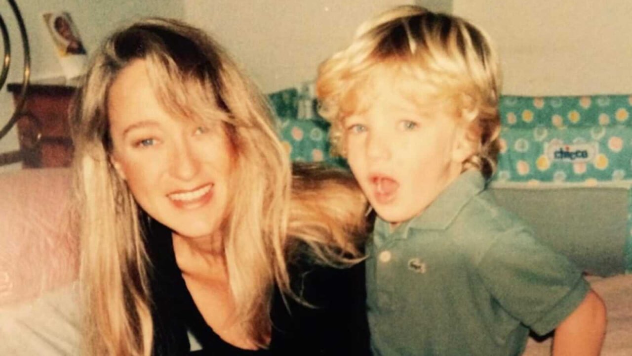 Eleonora Giorgi da giovane con Paolo Ciavarro