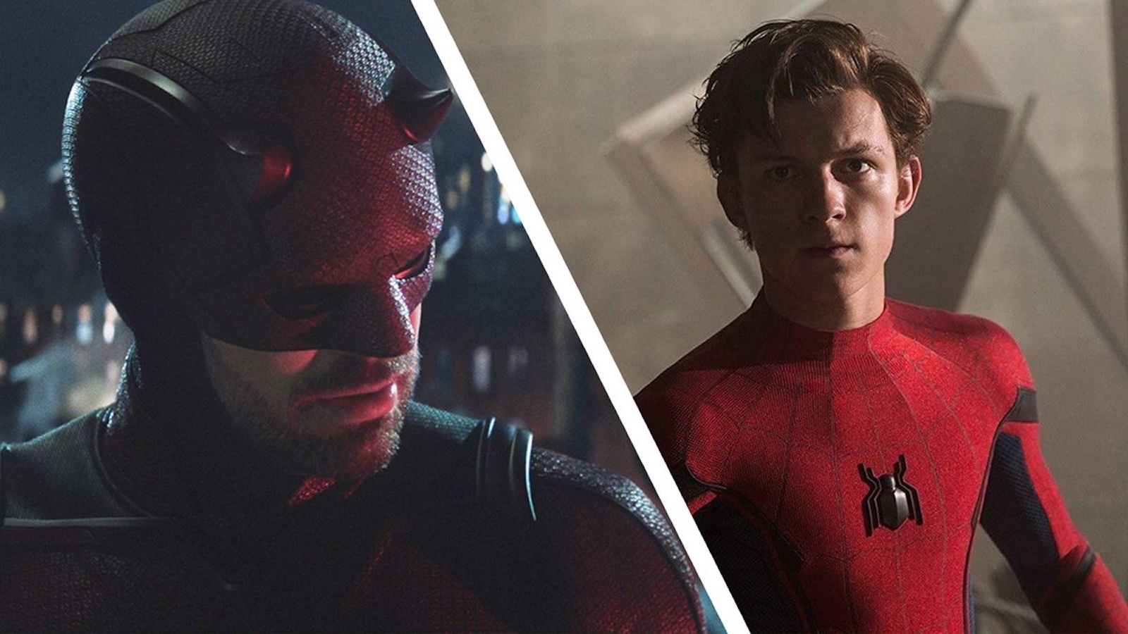 Daredevil e Spider-Man in un'immagine