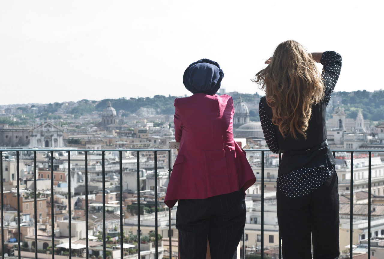 Emma Bonino e Yvonne Sciò in Womeness