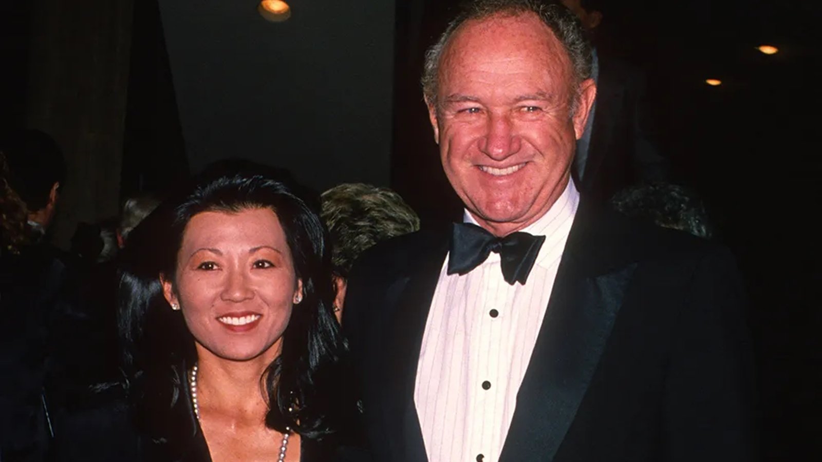 Una foto di Gene Hackman e sua moglie