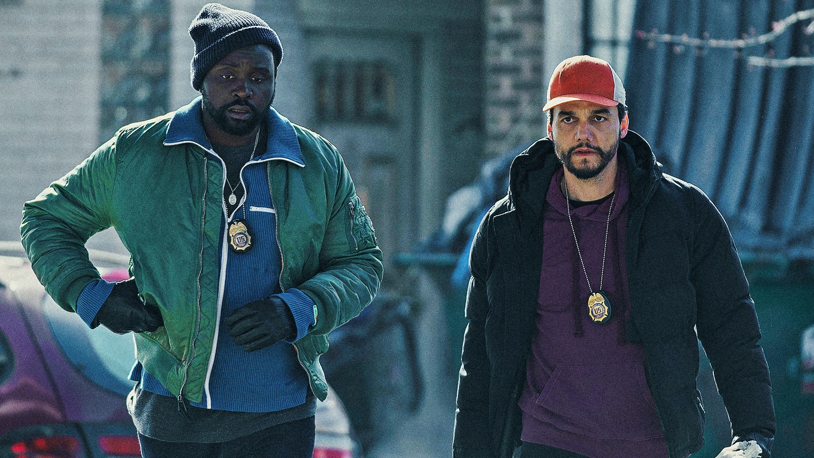 Dope Thief, Brian Tyree Henry e Wagner Moura in scena