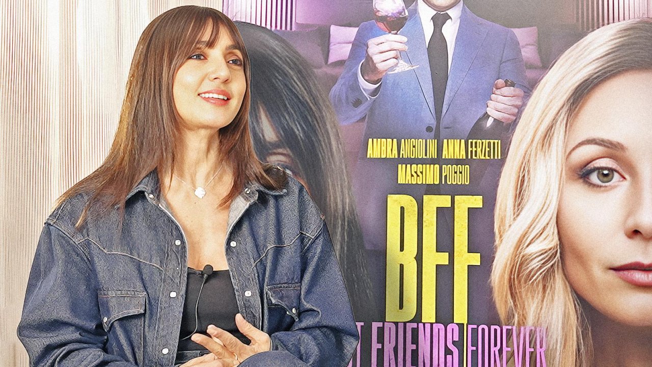 Ambra Angiolini durante la nostra intervista