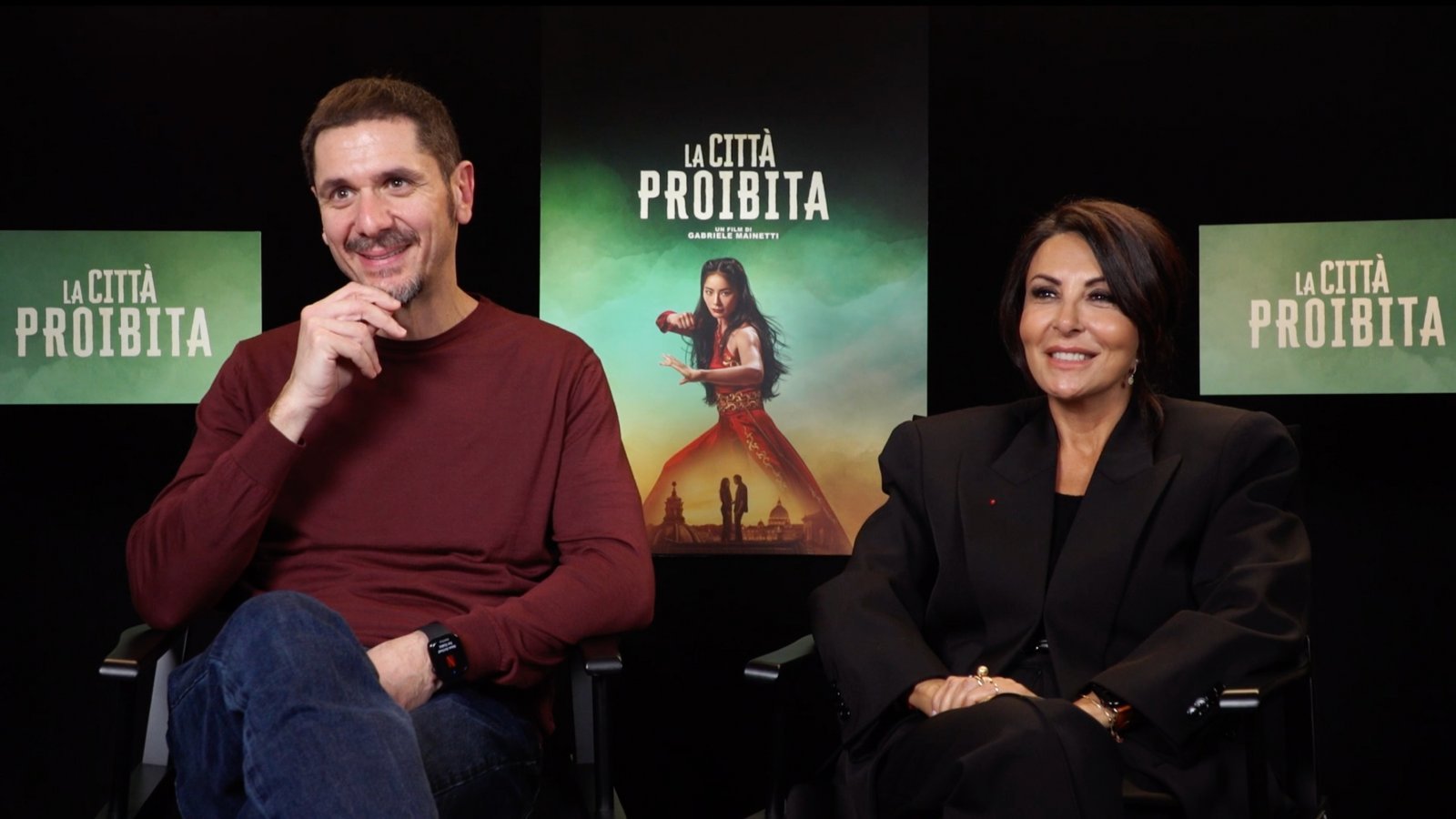 Gabriele Mainetti e Sabrina Ferilli presentano La città proibita