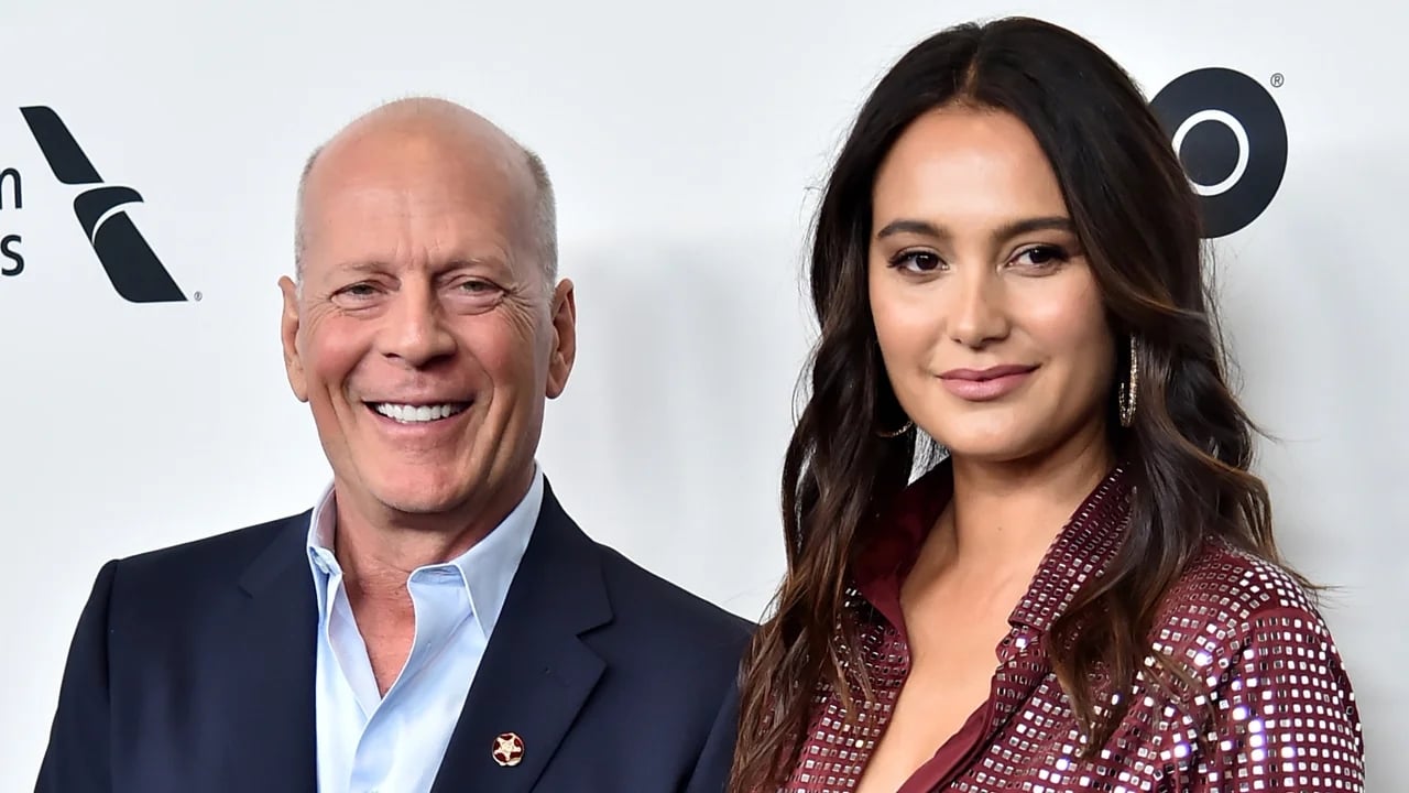 Bruce Willis ed Emma Heming ad un evento pubblico