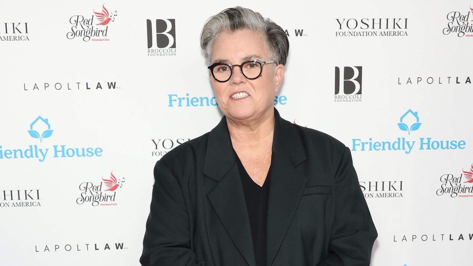 Rosie O’Donnell sul red carpet