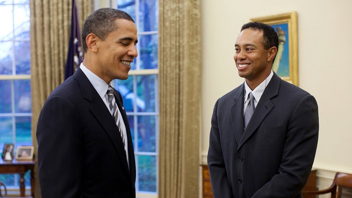 La vita di Tiger Woods diventerà un film prodotto da Barack e Michelle Obama