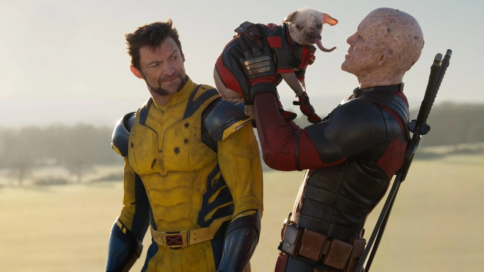 Immagine da una scena di Deadpool & Wolverine.