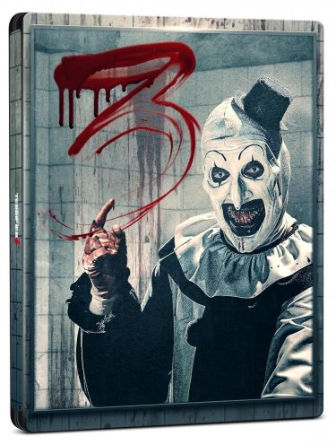 Terrifier 3 Steelbook Cover