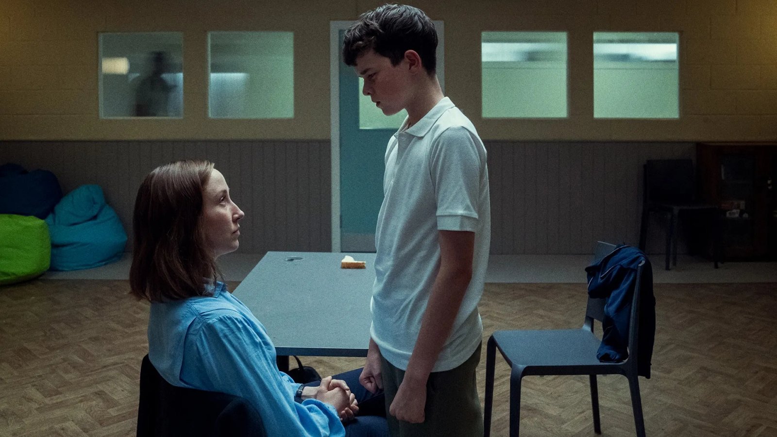 Una scena della miniserie Adolescence