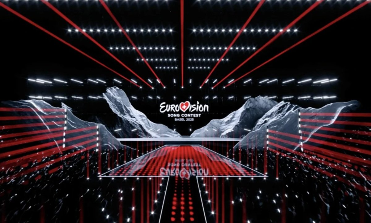 Il palco dell'Eurovision 2025