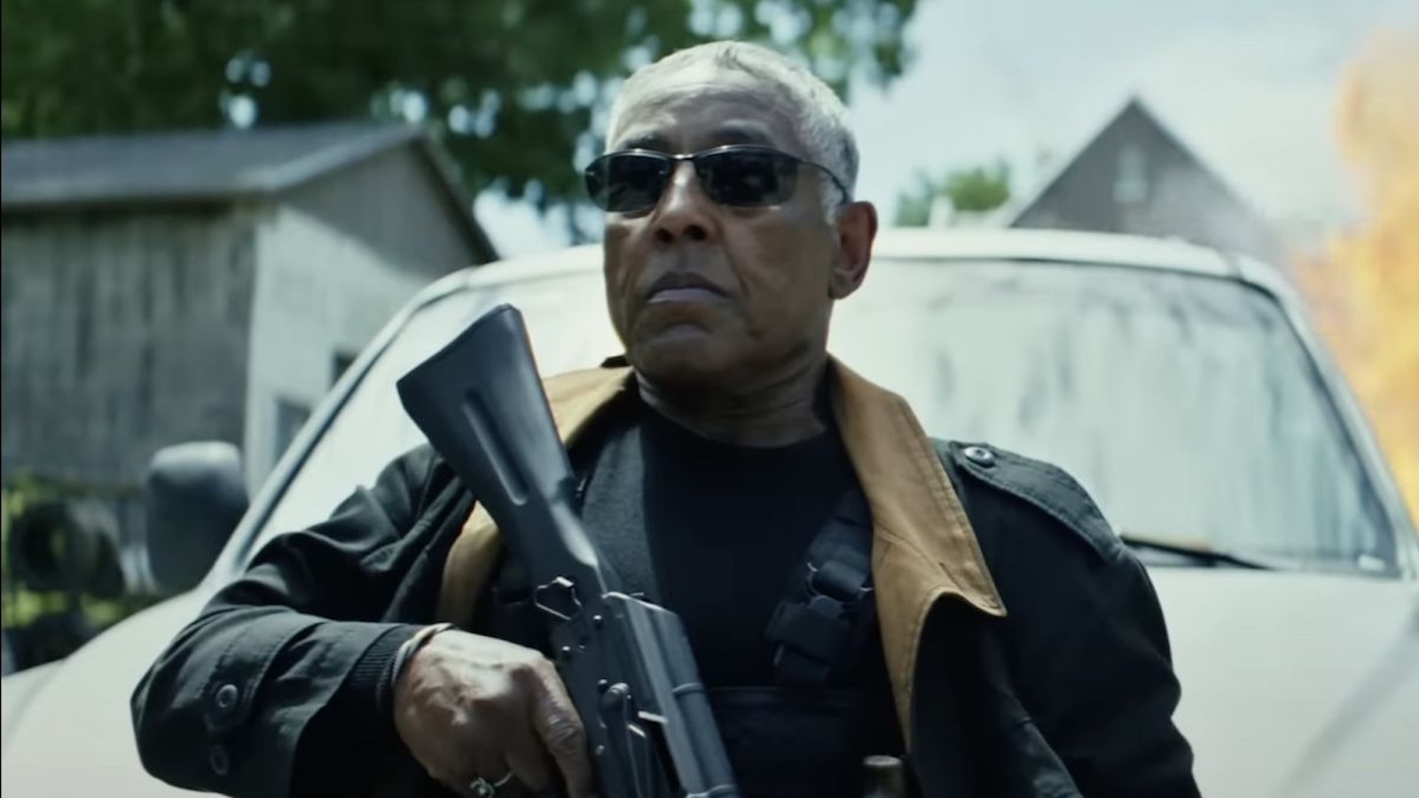 Captain America: Brave New World, Giancarlo Esposito è Sidewinder in una scena
