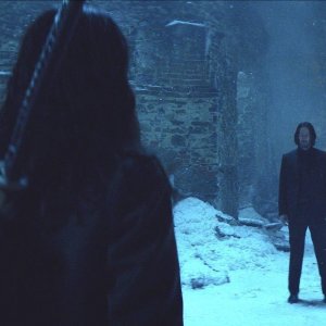 Ballerina: Keanu Reeves nei panni di John Wick in una scena