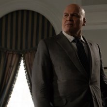 Daredevil: Rinascita. Vincent D'Onofrio in una scena del quarto episodio.