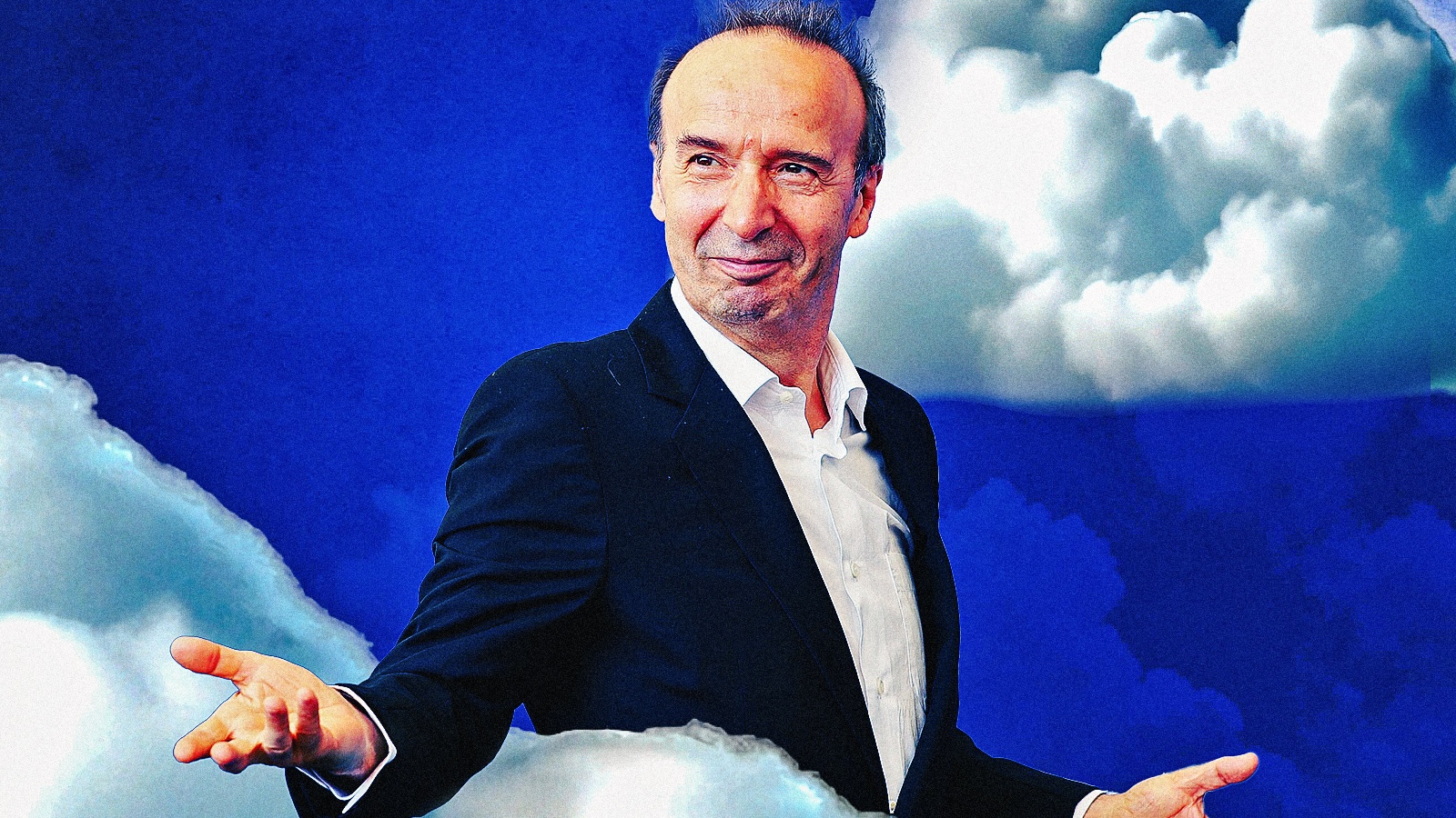 Roberto Benigni al Festival di Sanremo 2025