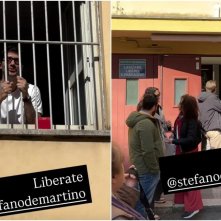 Stefano De Martino assediato dai fan