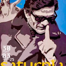 Per Paolo Pasolini nella locandina del Saturnia Film Festival 2025