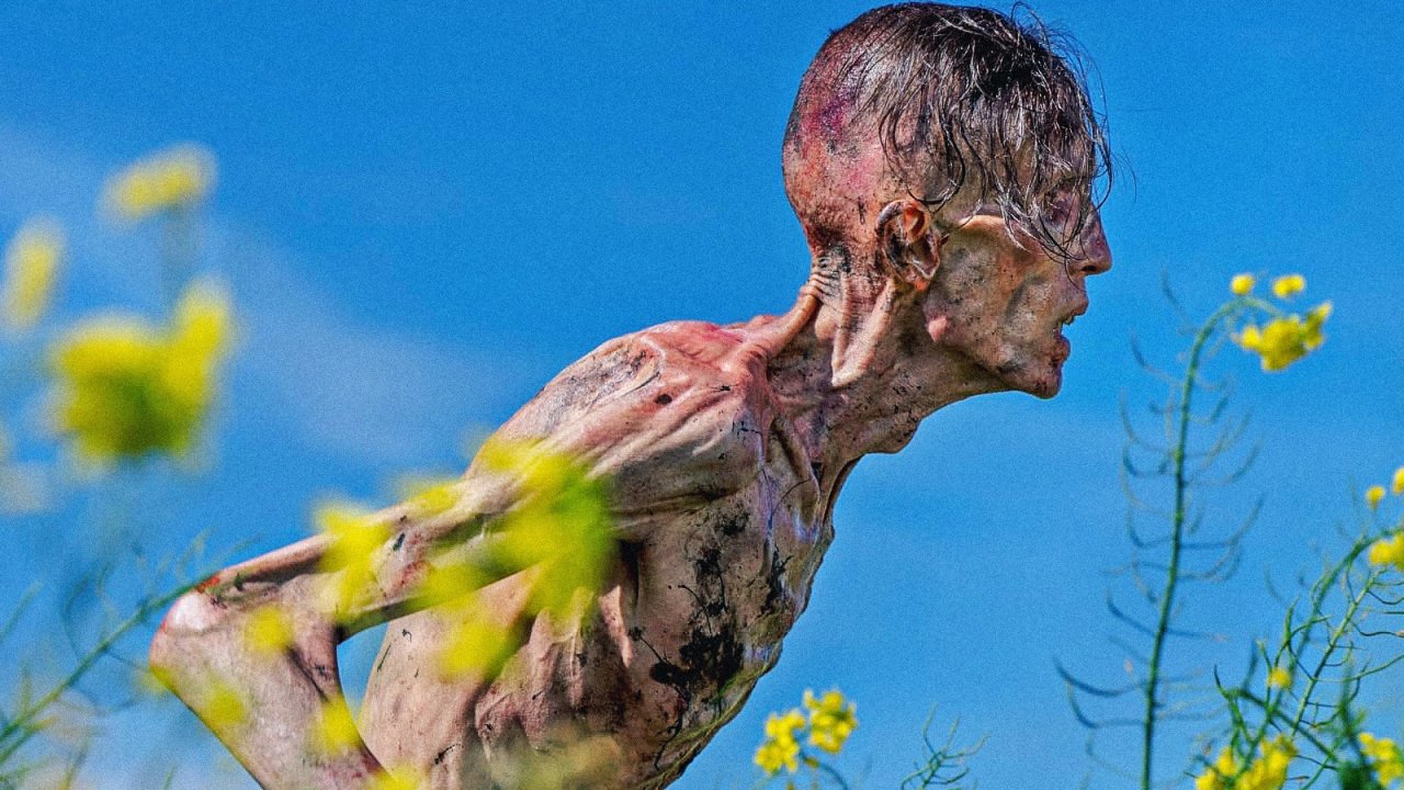 Un'immagine da 28 Anni Dopo di Danny Boyle