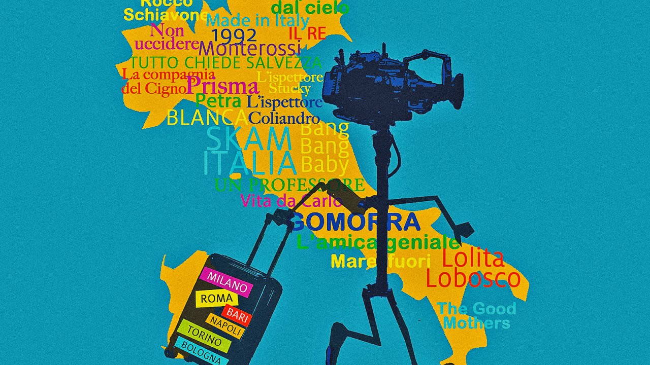 La copertina de L'Italia delle serie tv.