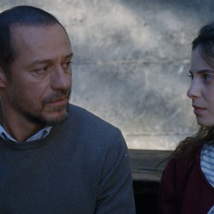 Una figlia: Stefano Accorsi e Ginevra Francesconi in una foto