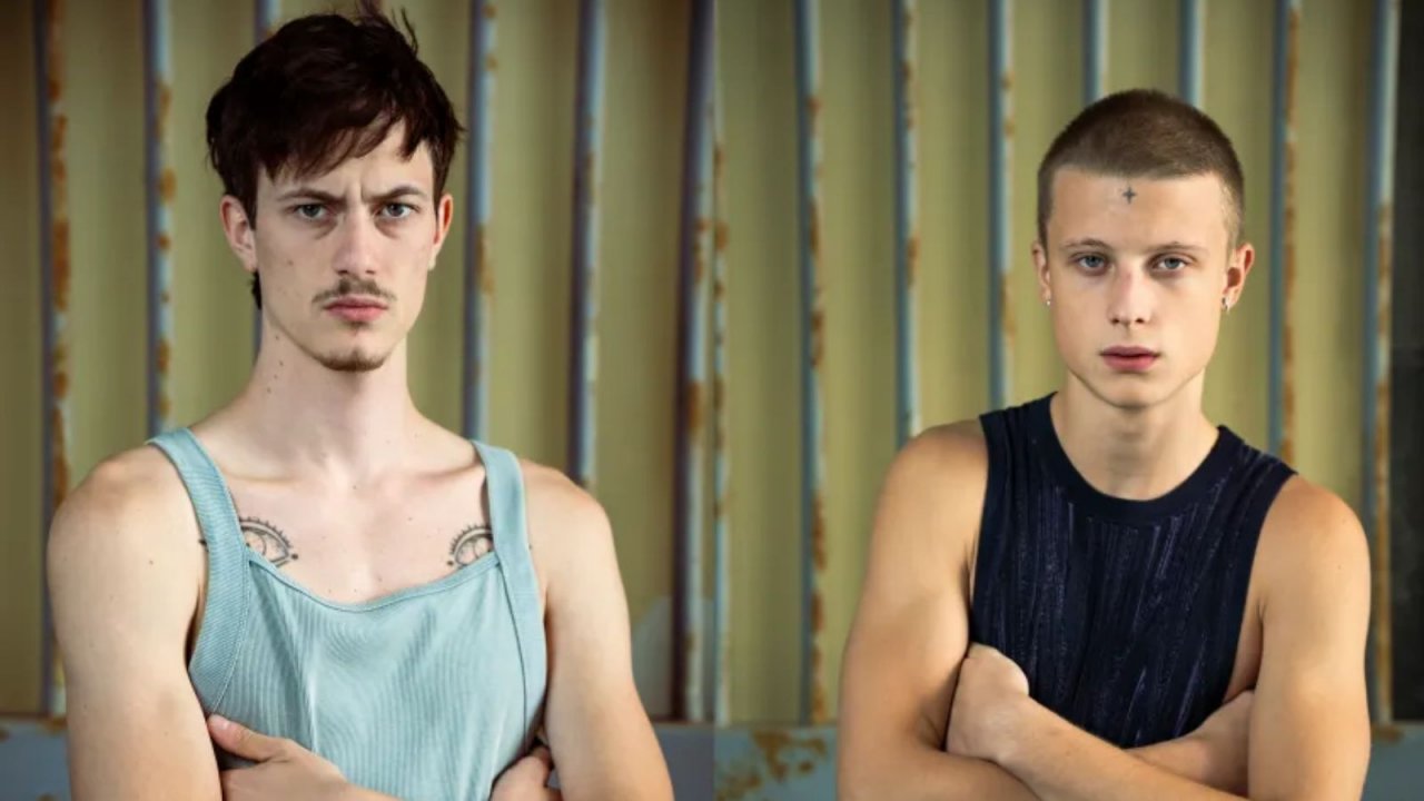 Francesco Di Tullio e Francesco Luciani in Mare Fuori 5