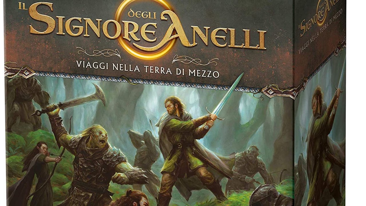 Il gioco da tavolo Signore degli Anelli: Viaggi nella Terra di Mezzo da un'immagine di Amazon.