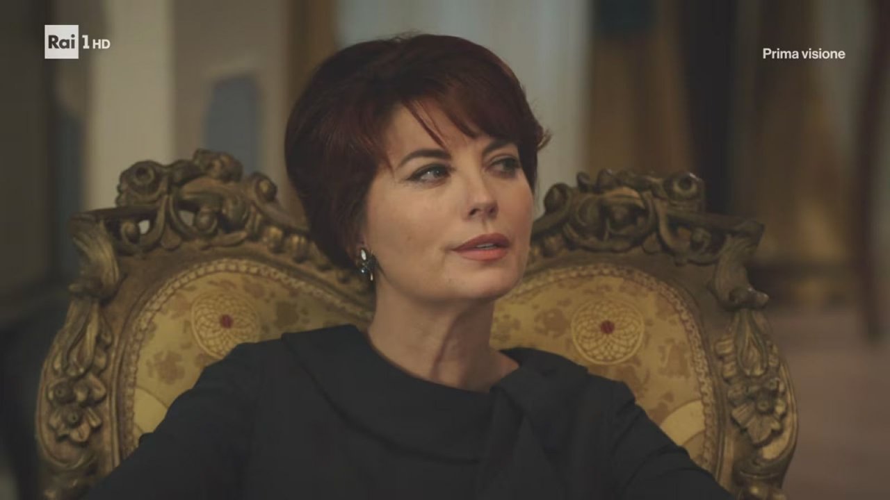 Adelaide di Sant’Erasmo in una scena de Il Paradiso delle signore