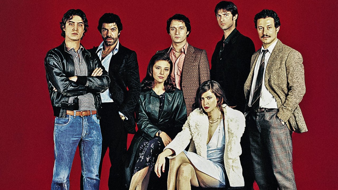 Placido e Accorsi sul set di Romanzo Criminale