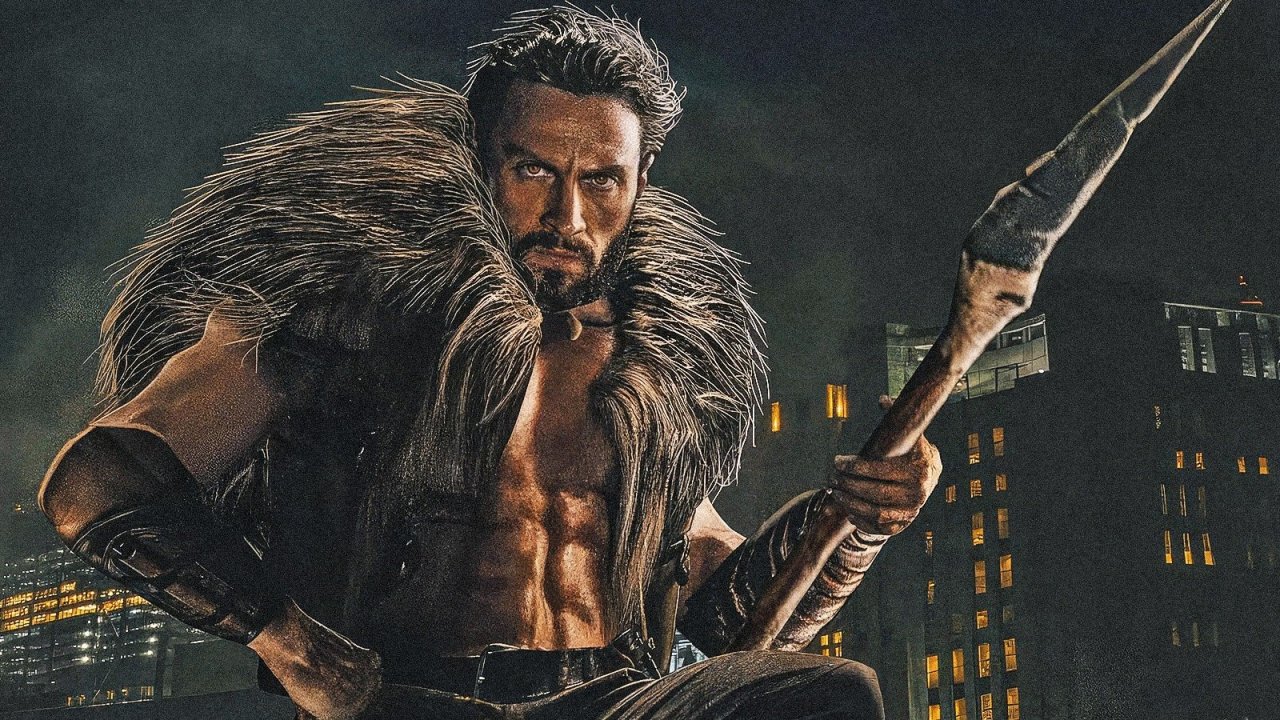 Aaron Taylor-Johnson in Kraven il Cacciatore