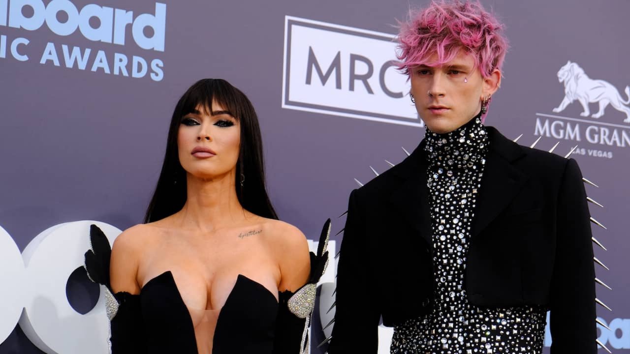 Megan Fox e Machine Gun Kelly a un evento