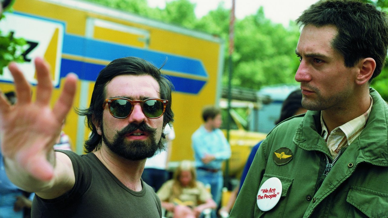 Martin Scorsese e Robert De Niro sul set