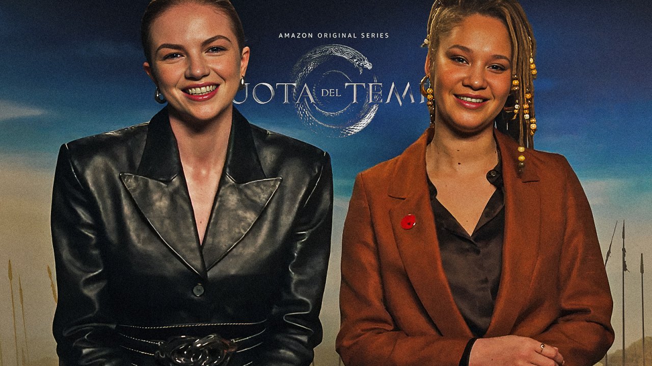 Ceara Coveney e Ayoola Smart per La ruota del tempo 3.