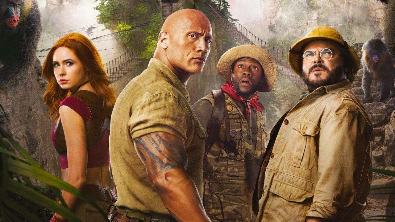 Jumanji: i protagonisti del nuovo franchise