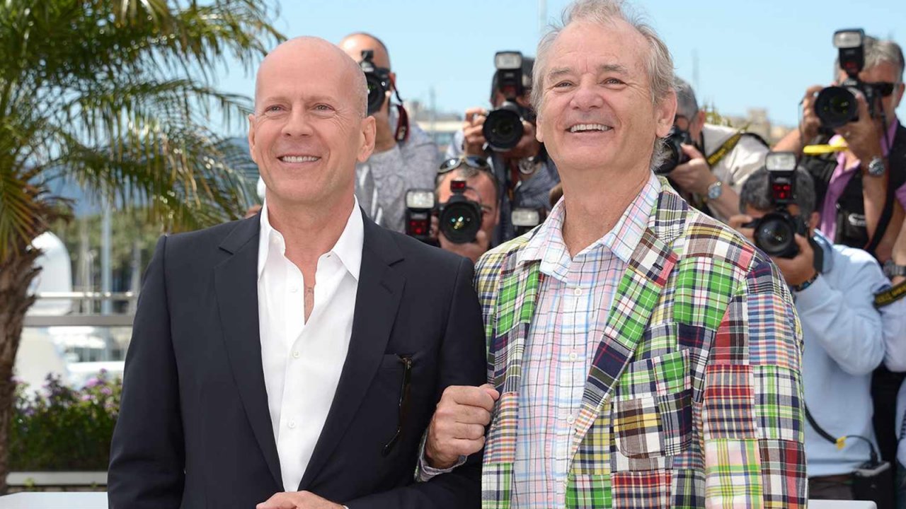 Una foto di Bill Murray e Bruce Willis