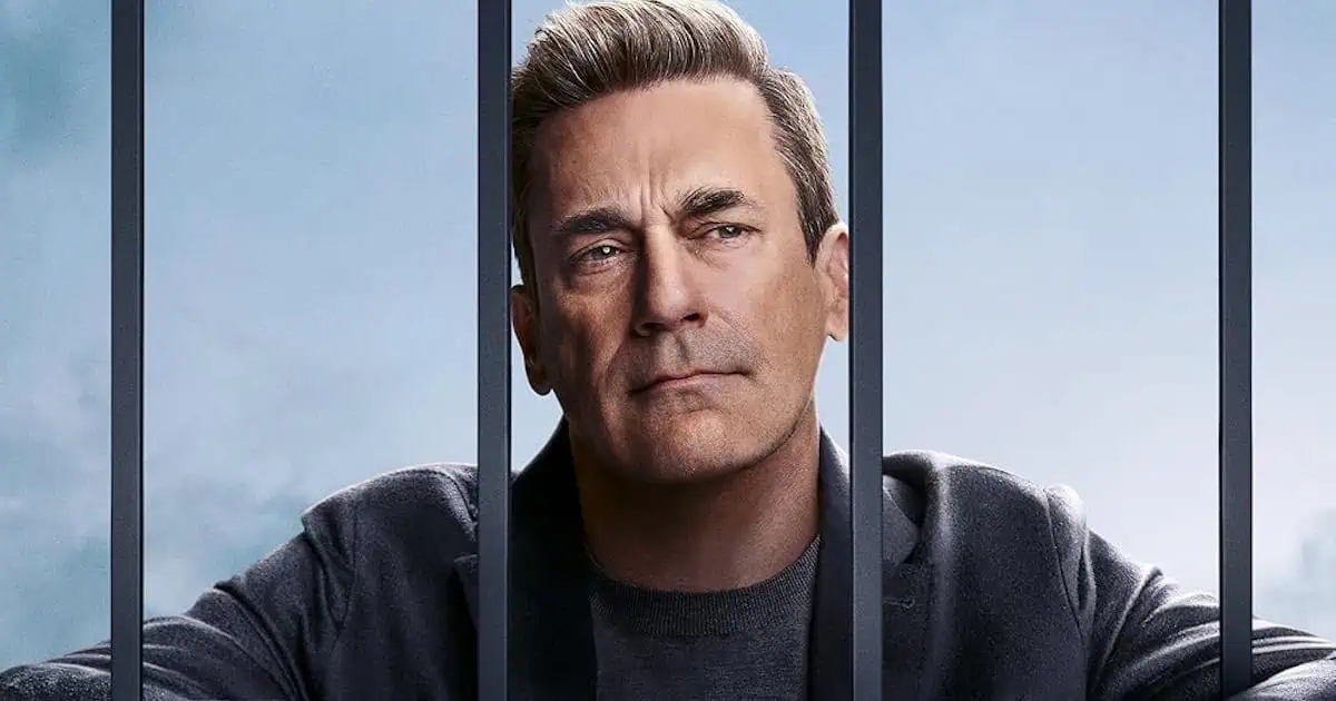 Jon Hamm nel banner della serie Apple